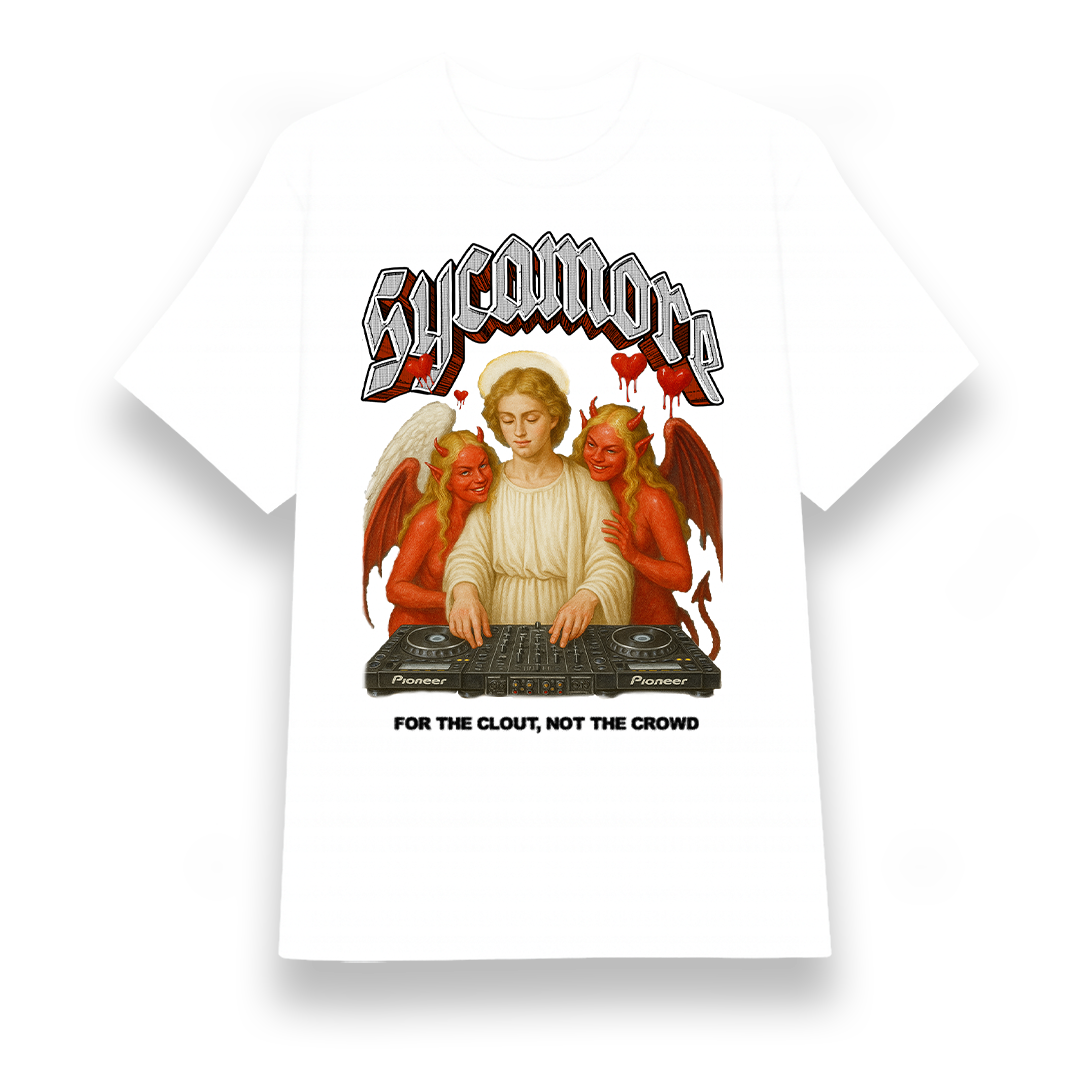 TNGEY X SYCAMORE SPINNING JESUS T-SHIRT