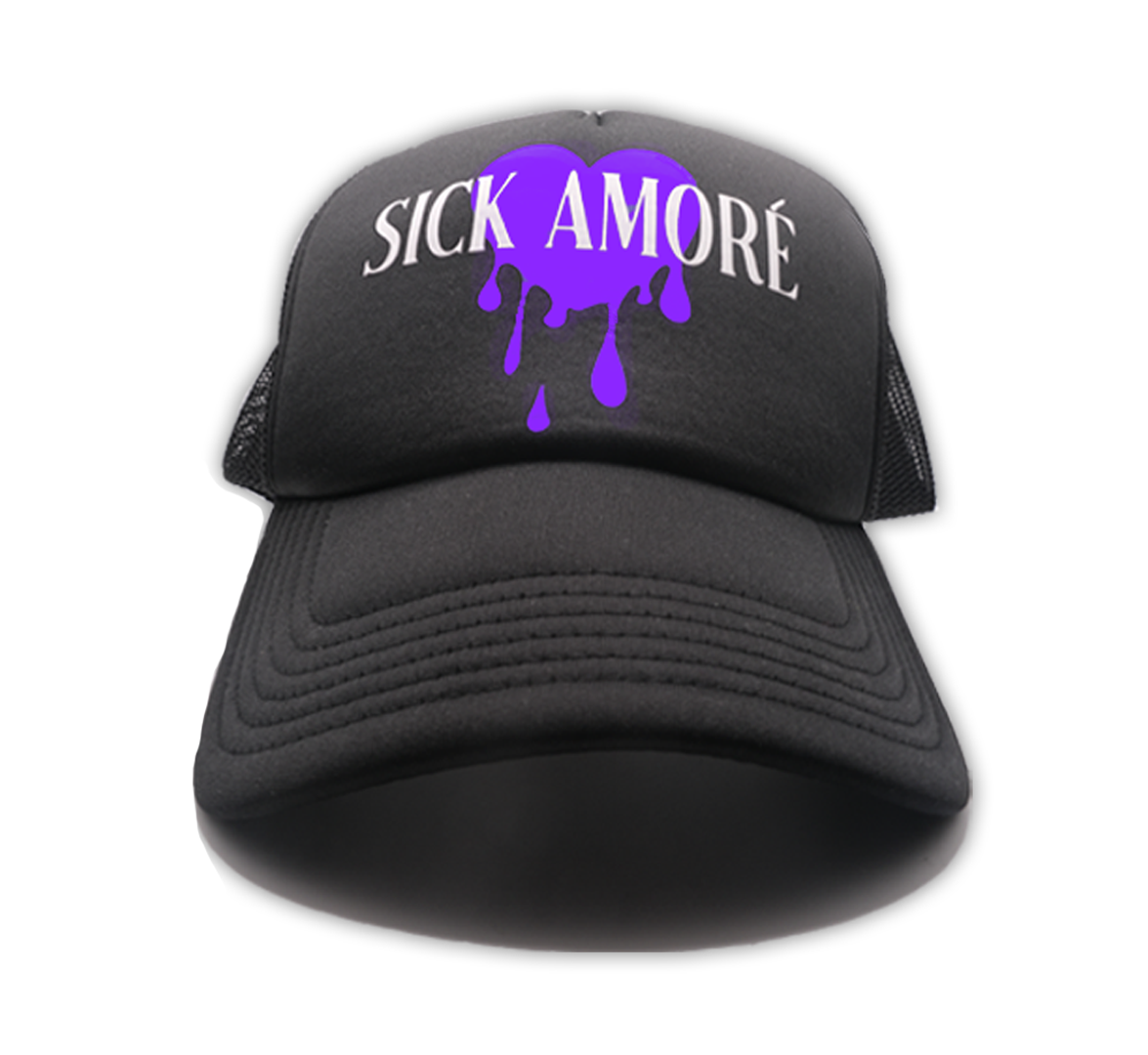 BLACK SICK AMORE TRUCKER